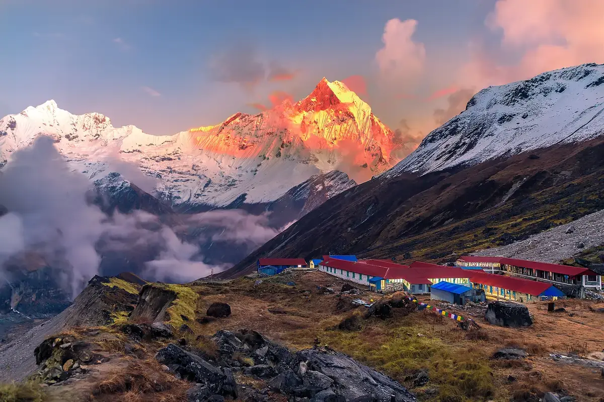 Annapurna Base Camp trek scenery